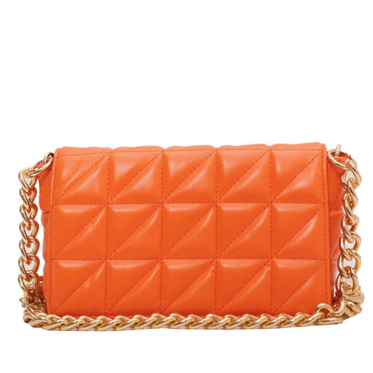 Gold Chain Quilted Handbag