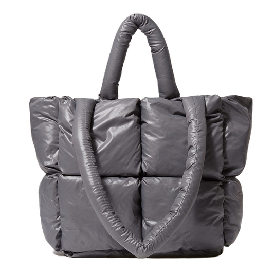 Casual Puffer Tote Handbag